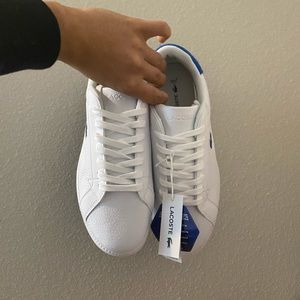 White Lacoste Tennis shoes